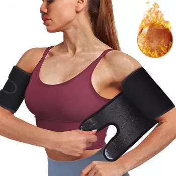 1 шт., триммеры для рук для женщин, повязки для пота в сауне, регулируемые повязки для похудения в сауне для похудения, для спортивных тренировок