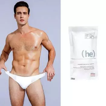 1 шт. трусы не требуют стирки антибактериальный эффект удобные стерильные деловые дела чистое хлопковое мужское нижнее белье одноразовые 3XL