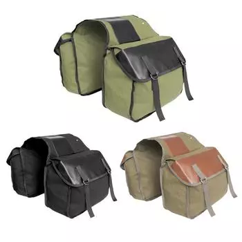 1 шт. туристическая мотоциклетная седельная сумка, мотоциклетная парусиновая водонепроницаемая коробка для кофров, боковая сумка для инструментов, сумка для мотоцикла хаки