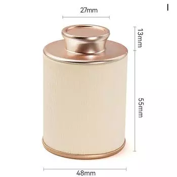 1 шт., твердая мини-пустая жестяная банка для чая, бытовая герметичная банка для зеленого и черного чая, портативная дорожная маленькая упаковочная коробка для чая, бумажная банка для хранения