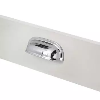 1 шт., твердые латунные хромированные ручки для кухонных дверей, роскошные ручки для шкафа, современные ручки для мебели, длинные ручки для шкафа, дверные ручки, ярко-серебристые