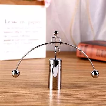 1 шт.-творческий балансирующий мяч, качели, тяжелая атлетика, маленький Железный человек, не падает, маленький человечек, украшение, стакан, забавные украшения