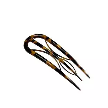 1 шт. U-образная заколка для хвоста, ins ленивый ветер, простой темперамент, заколка из ацетата, заколка для пучка