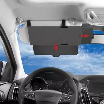 1 шт., удлинитель автомобильного солнцезащитного козырька, антибликовый солнцезащитный козырек для окна автомобиля, солнцезащитный козырек и блокатор УФ-лучей, универсальный для автомобилей, аксессуары