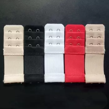 1 шт. удлинитель бюстгальтера для женщин, эластичный удлинитель бюстгальтера, зажим с крючком, расширитель, регулируемая пряжка ремня, интимные аксессуары чёрный