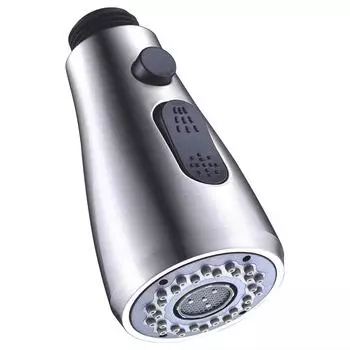 1 шт. Удлинитель для крана из металлического сплава, три режима, экономия воды, домашний расширенный фильтр для душа