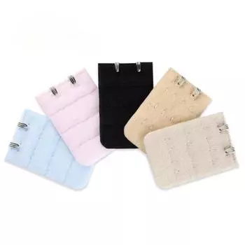 1 шт., удлинительная пряжка для женского нижнего белья, удлинительный ремень для бюстгальтера 1PC чёрный