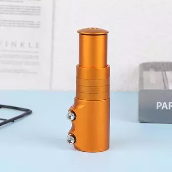 1 шт., удлинитель руля велосипеда, вилка для велосипеда, подъемный адаптер для велосипеда, прочная мощная часть для горного велоспорта 120 мм жёлтый