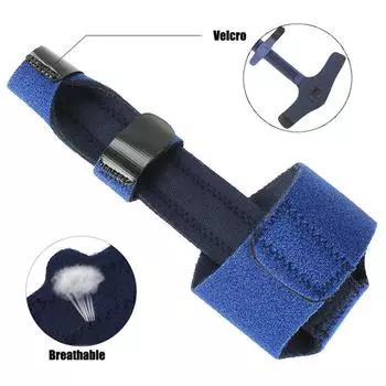 1 шт. удобные ремни для фиксации переломов, шина для пальцев, защитный чехол