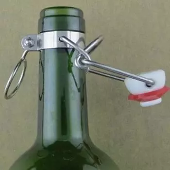 1 шт. удобные сменные крышки для пивных бутылок, пробка для красного вина, прочная откидная крышка с кольцом-тягой