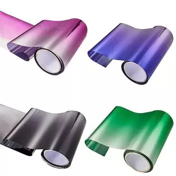 1 шт., УФ-анти-лобовое стекло автомобиля, солнечная пленка, тонированная наклейка, красочные оконные пленки, солнцезащитный козырек, автомобильные аксессуары розовый