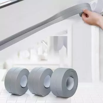 1 шт. Угловой герметик самоклеящийся маслостойкий чистый водонепроницаемый удобный уплотнительный скотч ПВХ настенная наклейка