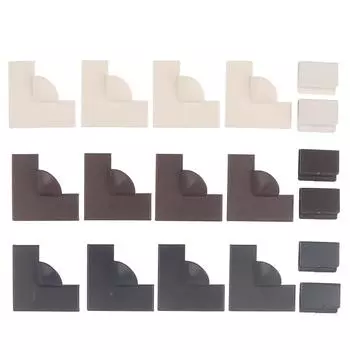 1 шт. Уголки для оконных экранов, сделанные своими руками, магнитные аксессуары для оконных экранов белый