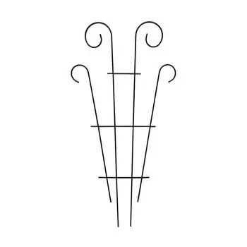 1 шт. Уход за садом почва для вьющихся растений поддержка цветочная композиция дерево DIY колья рамка шпалера 18*7cm