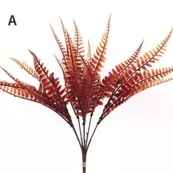 1 шт. Украшение для дома Креативный 1 пучок Искусственные осенние цветы Уличный декор для сада Осенний букет цветов на День благодарения A
