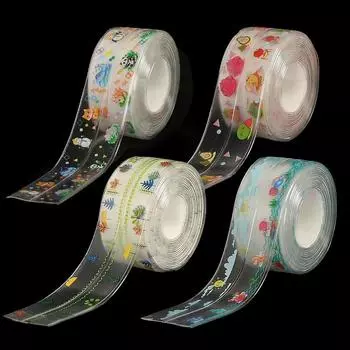 1 шт., украшение для дома, уплотнительная лента, наклейка для зазора в плитке, наклейка для зазора окна, уплотнительная лента из ПВХ