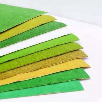 1 шт., украшение для ландшафта, нейлоновый газон, флокированная газонная бумага, модель песочного стола, искусственный газон, миниатюрная сцена