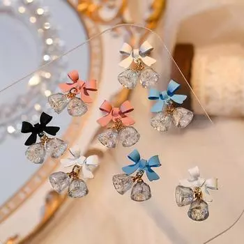 1 шт., украшение для ногтей своими руками, 3D-кристаллический колокольчик, подвеска для ногтей в виде бабочки, сверло для маникюрного дизайна, аксессуар A 1Pc