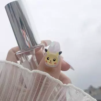 1 шт. украшение для ногтей, вращающиеся дополнительные милые 3D-мультяшные наклейки для дизайна ногтей из смолы для повседневной жизни 4 No Rotatable