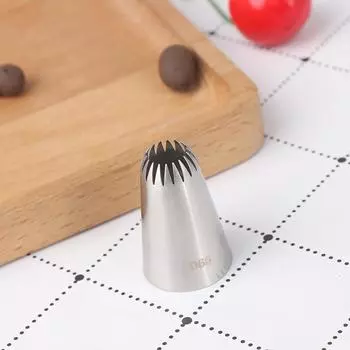 1 шт., украшение для тортов своими руками, 18-зубная насадка для выпечки, кухонные гаджеты, принадлежности для печенья серебряный