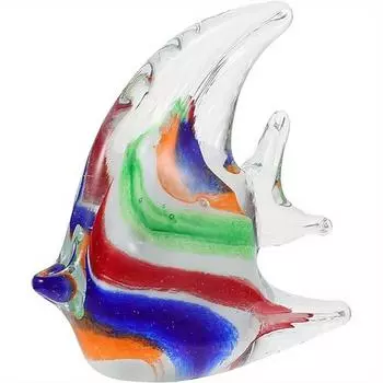 1 шт. Украшения для аквариума, украшение для аквариума, стеклянные украшения, фигурка рыбы из дутого стекла, стеклянные тропические рыбы, художественное стекло, морские животные