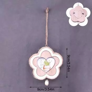 1 шт. украшения для дома, украшения для дерева, подвеска, деревянная фоторамка, подвеска для дома? Макет подарков