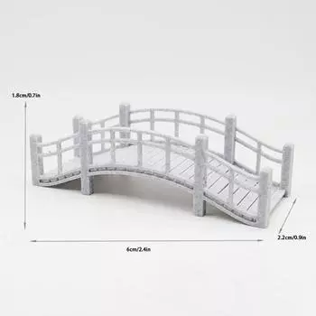 1 шт., украшения для террариума своими руками, миниатюрная фигурка небольшого моста, сказочный сад, бонсай, скала, ландшафтный дизайн для украшения комнаты