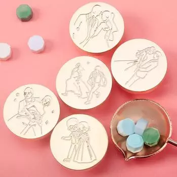 1 шт. украшения «сделай сам», металлическая латунь, сургуч, свадебная печать, любовь, свадьба, сургуч, штамп