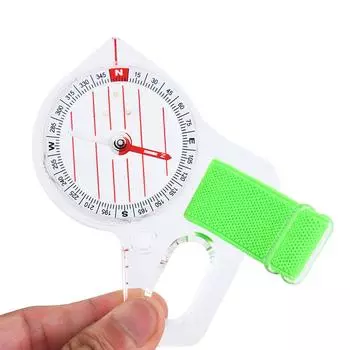 1 шт., уличный профессиональный компас для большого пальца, элитный компас для соревнований по спортивному ориентированию 2in1