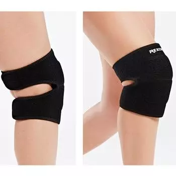 1 шт. унисекс эластичные наколенники дышащие противоскользящие губчатые наколенники для волейбола, баскетбола, футбола, сноуборда, хоккея S