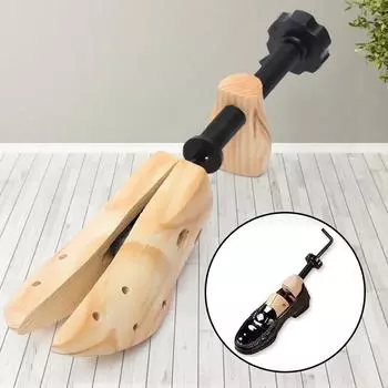 1 шт. унисекс, деревянные носилки для обуви, двухсторонний регулируемый расширитель для формирователя обуви 35-40