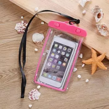 1 шт., унисекс, для плавания, монет, карт, денег, телефона, чехол, дорожный телефон, водонепроницаемая сумка, мужской женский кошелек, летние пляжные аксессуары
