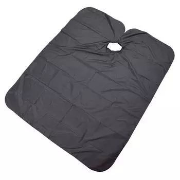 1 шт., унисекс, для взрослых и детей, парикмахерская накидка, накидка для стрижки, парикмахерский халат, черный 120*80cm