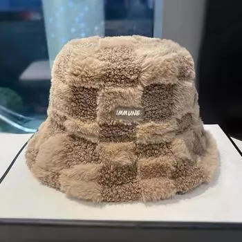 1 шт., унисекс, зимняя рыбацкая шапка, складная, пушистая, меховая, повседневная, теплая рыбацкая шапка для подарка на День святого Валентина one size хаки