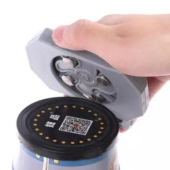 1 шт., универсальная открывалка для консервных банок Go Swing, самая простая открывалка для консервных банок, открывалка для бутылок серый