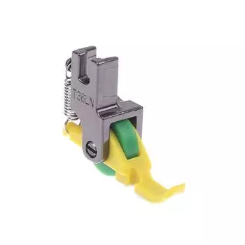 1 шт. Универсальная промышленная швейная машина с роликовым колесом для кожи, прижимная лапка для плоской машины, толстая ткань, одежда, замена прижимных лапок