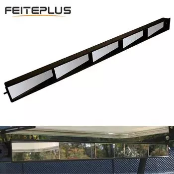 1 шт., универсальное 5-панельное зеркало с подмигивающим видом для гольф-каров, зеркало заднего вида для EZGO UTV Club Cars и для