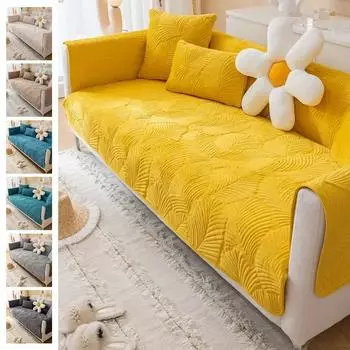 1 шт. универсальные чехлы для диванов, полотенец, шенилл, жаккард, гостиная, диванные подушки, коврики, нескользящие подушки для дивана, подлокотники, чехлы для спинок 70x70