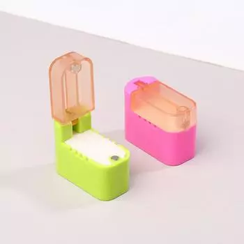 1 шт. универсальные цветные запасные части для швейной машины магнитная коробка для ниток масляный фильтр силиконовая масляная чашка противообрывные линии расщепления провода синий