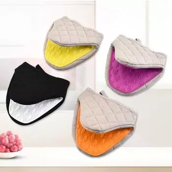 1 шт., универсальные термоизоляционные силиконовые перчатки для левой и правой руки, противоожоговые перчатки для духовки, прихватки, кухонные силиконовые перчатки