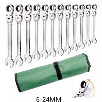 1 шт. универсальный 72 зубчатый ключ с трещоткой двойного назначения с регулируемым отверстием для головки сливовый цвет экономит усилия, быстрый гаечный ключ 6mm серебряный