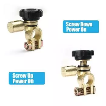 1 шт. Универсальный автомобильный аккумуляторный клеммный соединительный переключатель, быстроразъемный разъединитель, детали выключателя, аксессуары для разъединителя аккумулятора красный