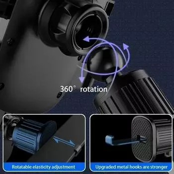 1 шт. Универсальный автомобильный держатель для мобильного телефона, аксессуары, кронштейн для автомобильного телефона, аксессуары, вентиляционное отверстие для салона, гаджет