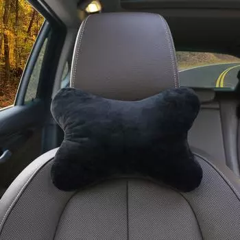 1 шт. универсальный автомобильный подголовник для шеи, подушка из эластичного хлопка, подушка для сиденья, поддержка головы, защита для шеи