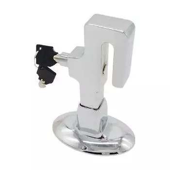 1 шт. Универсальный автомобильный замок сцепления, автомобильный противоугонный замок, большинство замков сцепления и тормоза, автомобильная безопасность, педаль сцепления, безопасность транспортного средства, аксессуары серебряный