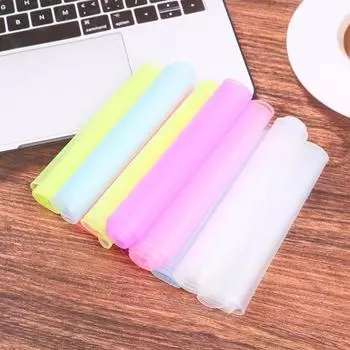 1 шт. Универсальный чехол для клавиатуры для ноутбука 12 -17 Силиконовый защитный чехол 15-17inch прозрачный