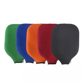 1 шт. Универсальный чехол для ракетки Pickleball, защитный чехол для ракетки Pickleball из неопрена, чехол для крепления аксессуаров One Size чёрный