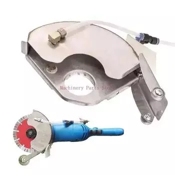 1 шт. Универсальный кожух для резки поверхности, пылезащитный кожух для угловой шлифовальной машины, прочный двойной распылительный кожух для сбора пыли 140 mm-43