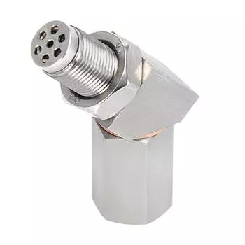 1 шт. универсальный M18X1.5 удлинитель датчика кислорода 45 градусов 02 удлинитель пробки каталитический нейтрализатор O2 прокладка датчика кислорода OSE08