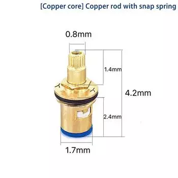 1 шт. универсальный сменный кран внутренний клапан кухонный домашний кран картриджи для ванной комнаты кран медный клапан сердечник A3